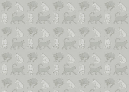 Simple Cat - Pewter