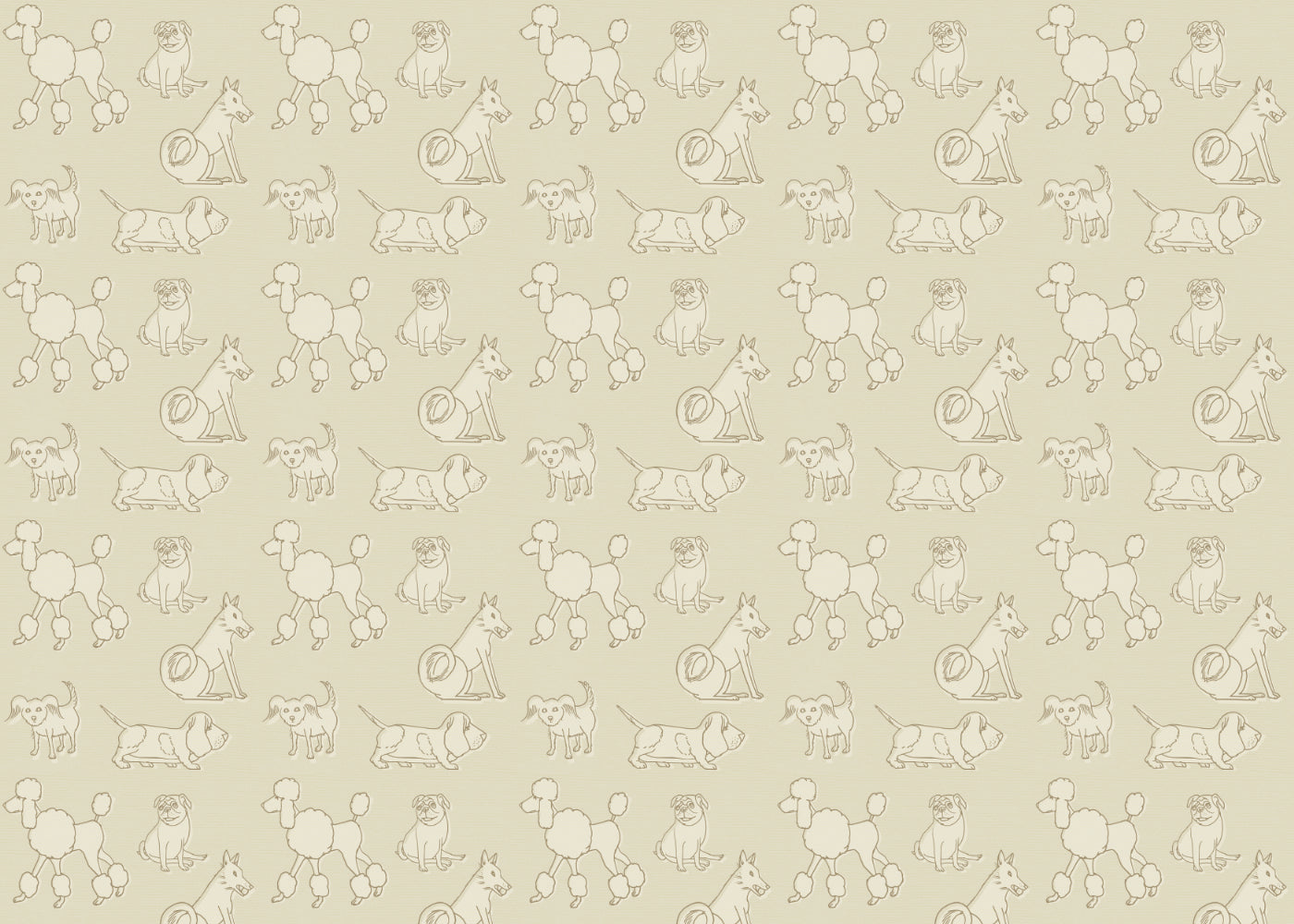 Simple Dog - Standard Cream