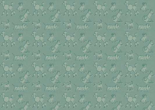 Simple Dog - Blue Merle - Sample