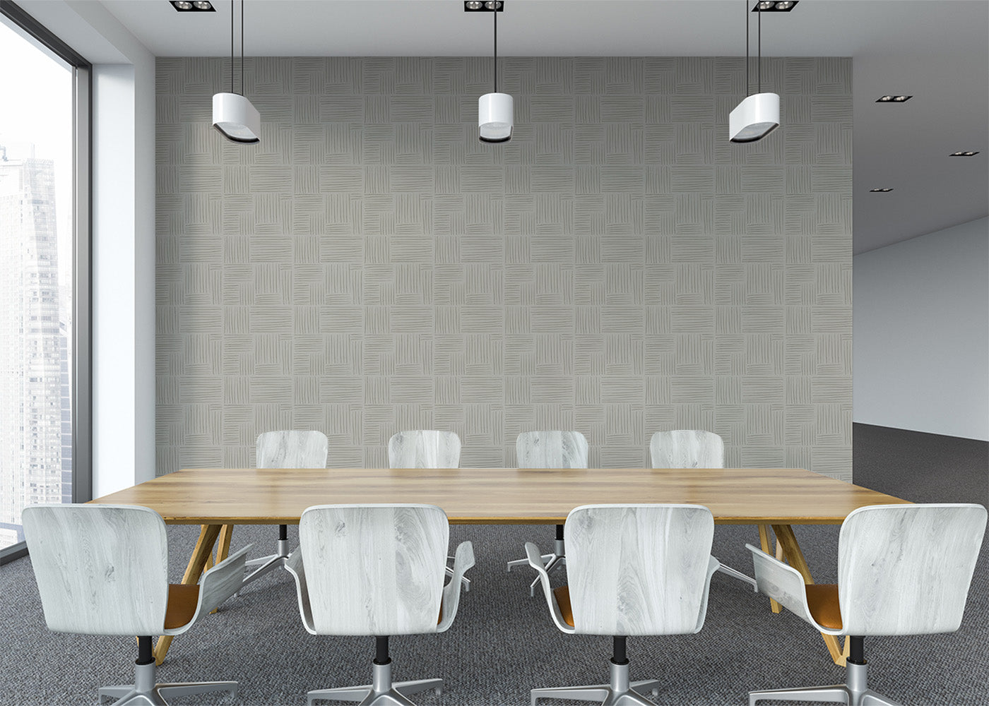 Basket Weave - Taupe