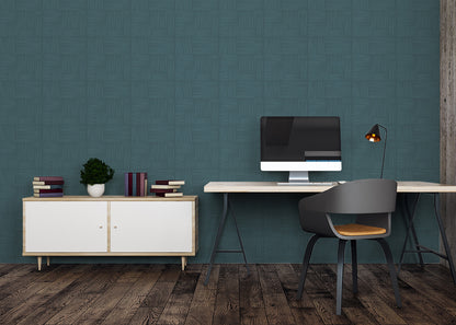 Basket Weave - Blue Spruce