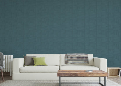 Basket Weave - Blue Spruce