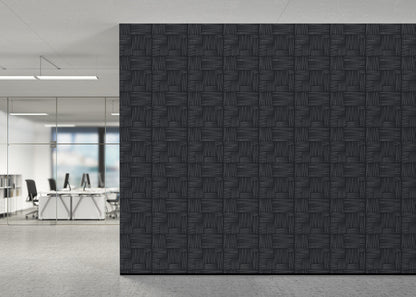 Basket Weave - Ebony