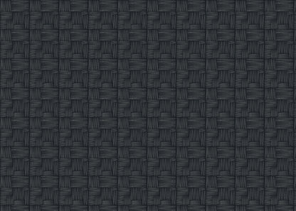 Basket Weave - Ebony