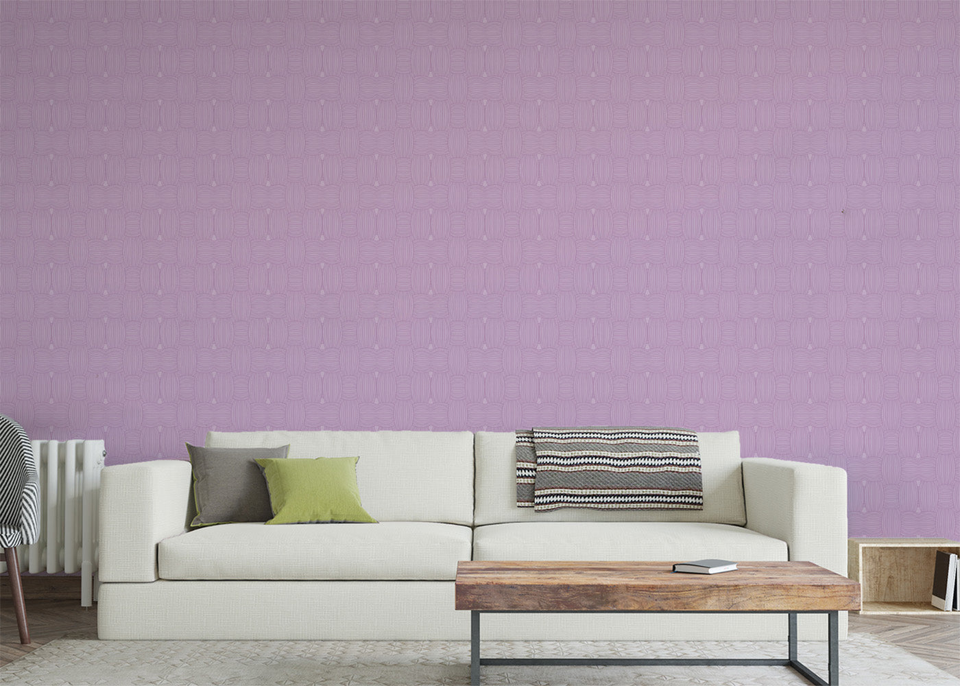 Warp and Weft - Plum Twill