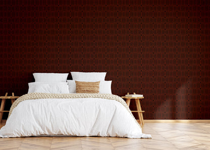 Warp and Weft - Red Noir
