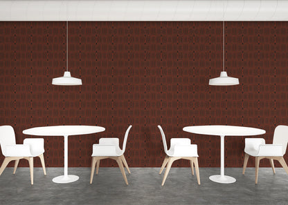 Warp and Weft - Red Noir