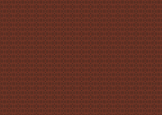 Warp and Weft - Red Noir - Sample