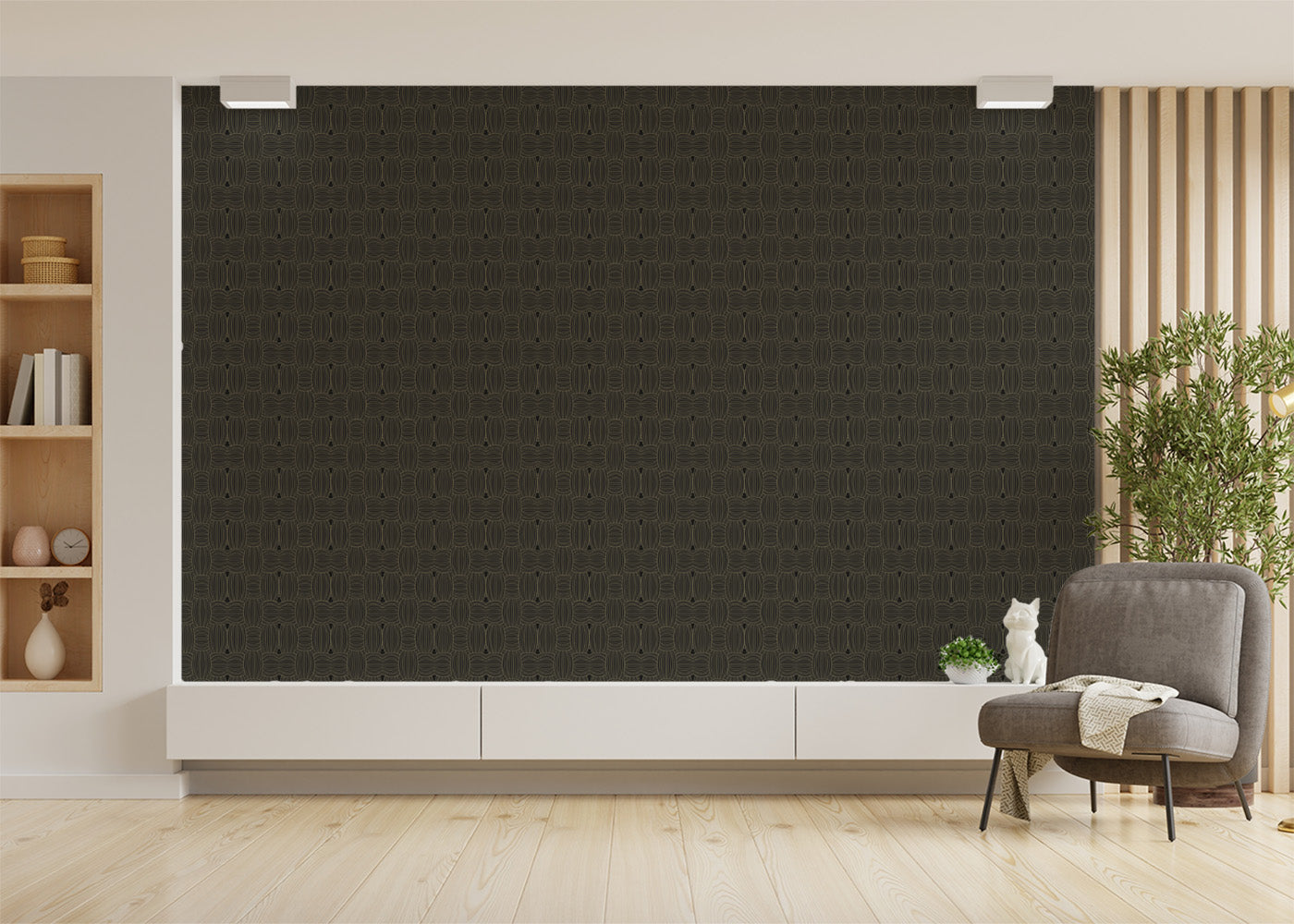 Warp and Weft - Sage Noir