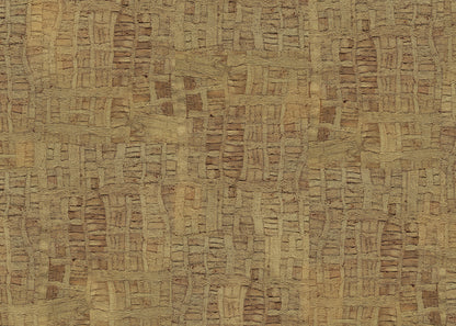 Raffia Tapestry Mural - Raw Natural