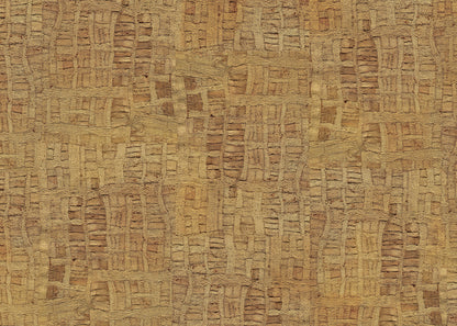 Raffia Tapestry Mural - Amber