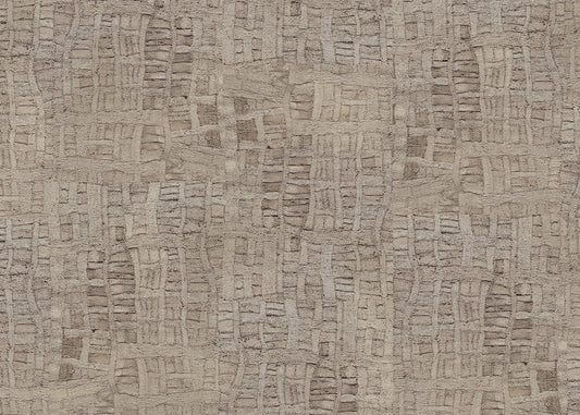 Raffia Tapestry Mural - Light Neutral