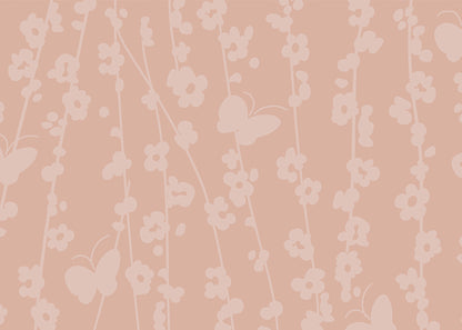 Daisy Chain Mural - Creamsicle Dust
