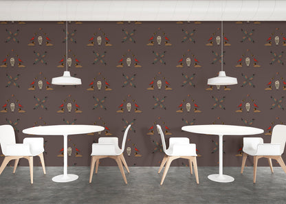 Six Birds Mural - Raisin