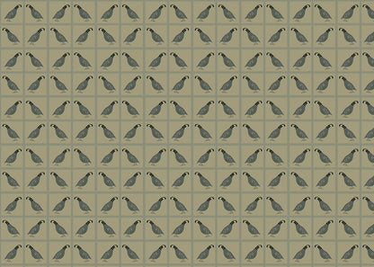 Quails - Green Gray