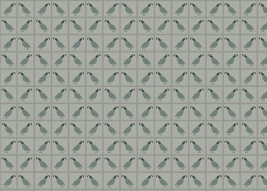 Quails - Slate Gray - Sample