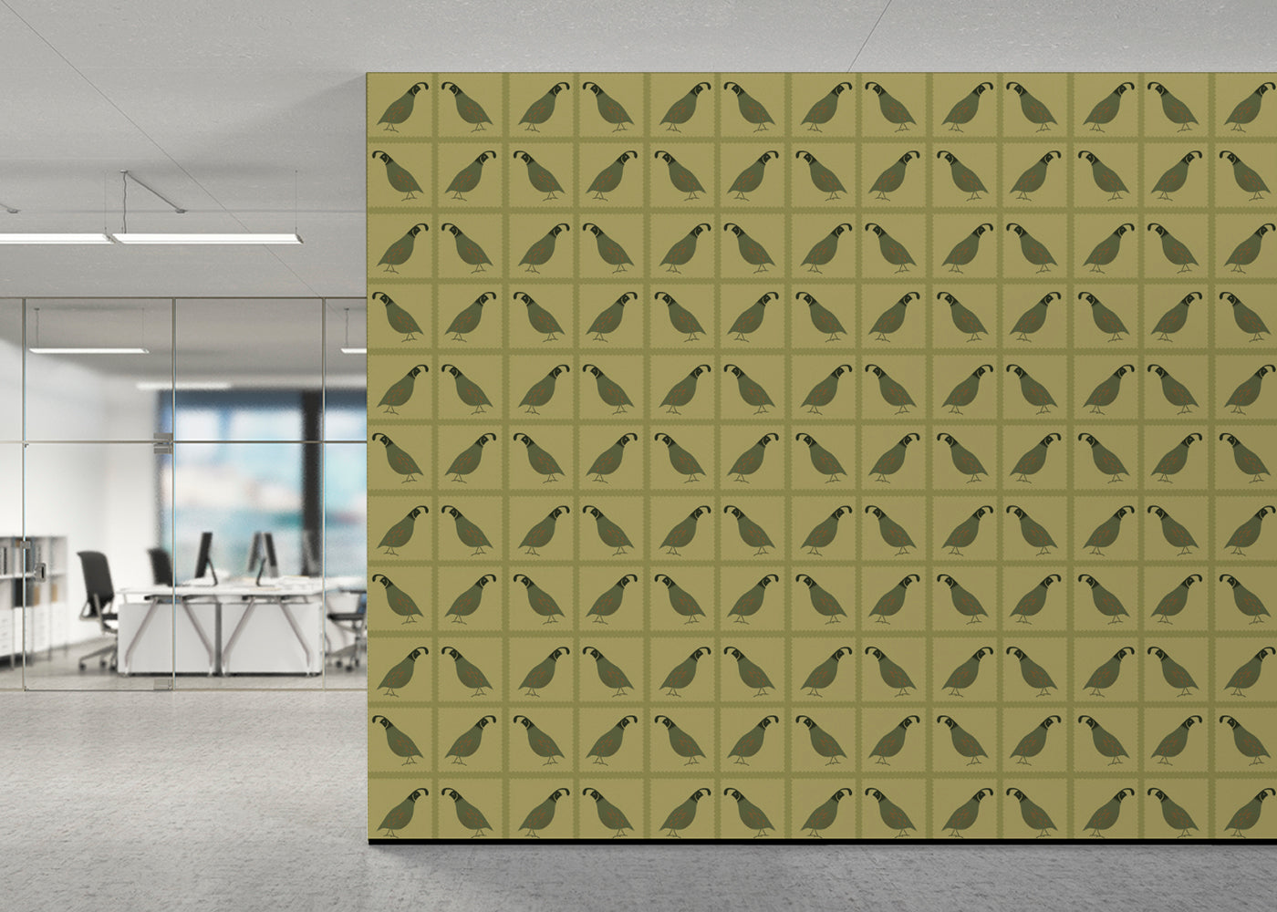 Quails - Bronze Yellow