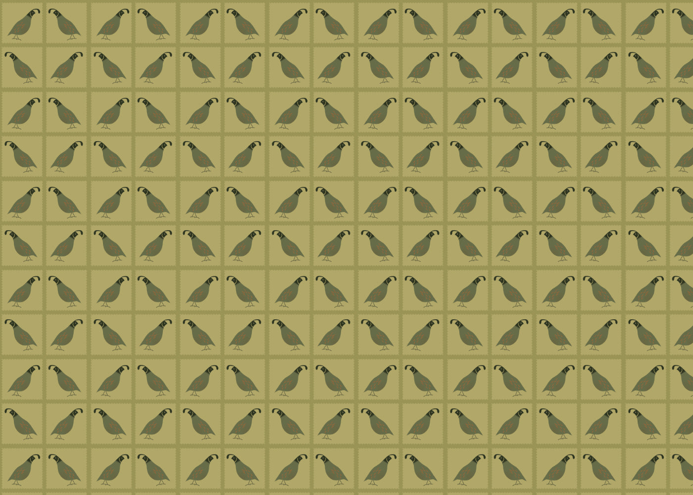 Quails - Bronze Yellow