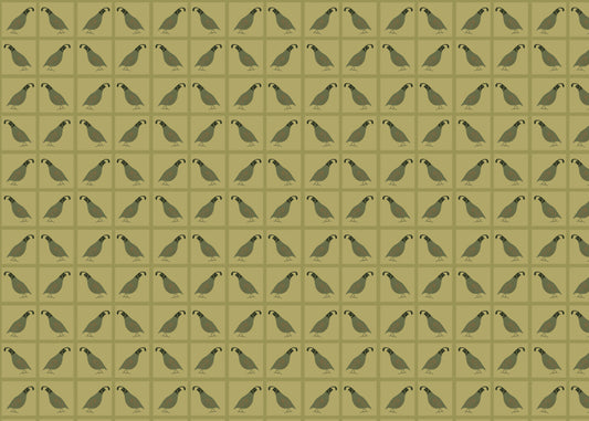 Quails - Bronze Yellow