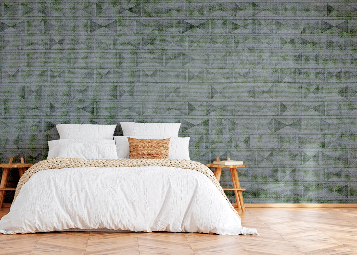 Via Roma Mural - Grigio Blue