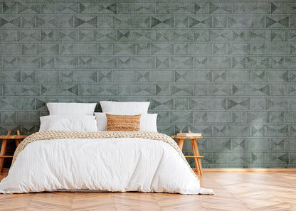 Via Roma Mural - Grigio Blue
