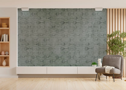 Via Roma Mural - Grigio Blue