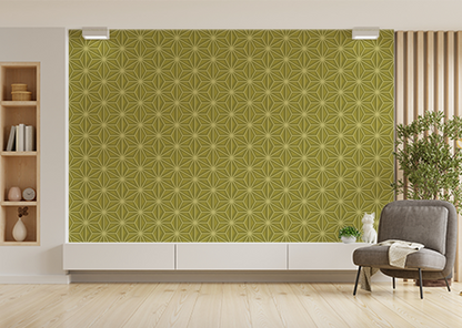 Japanese Hexagons - Bright Bronze
