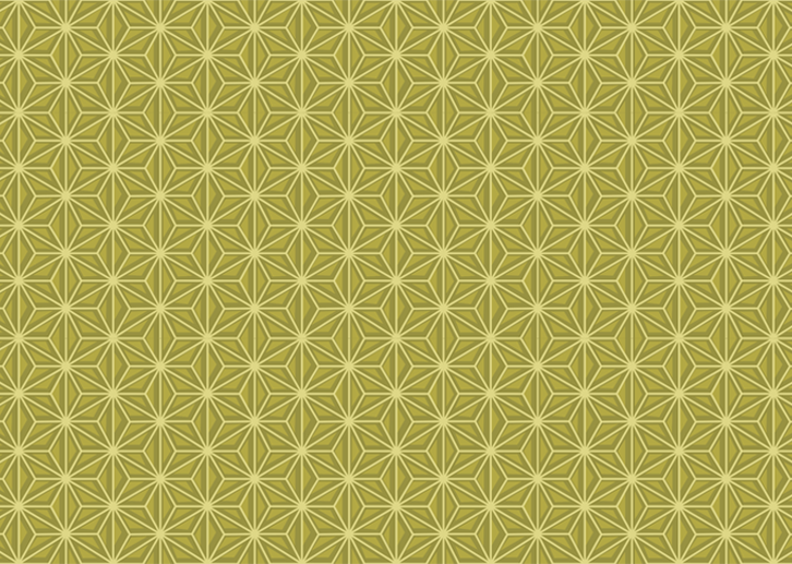 Japanese Hexagons - Bright Bronze