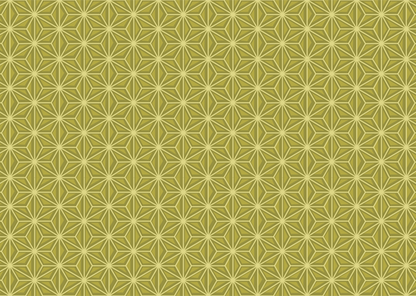 Japanese Hexagons - Bright Bronze