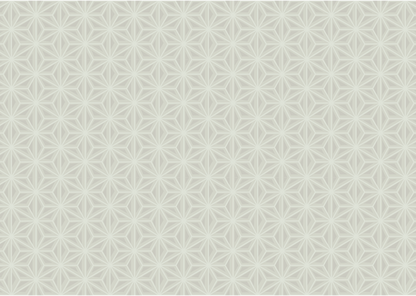 Japanese Hexagons - Cloister Gray