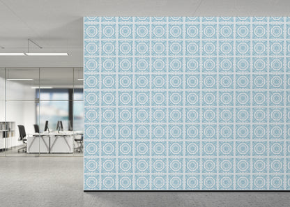 Compass Rose Tiles - Turquoise