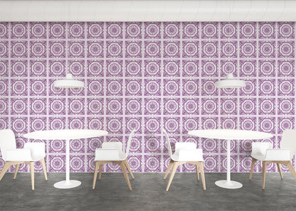 Compass Rose Tiles - Purple