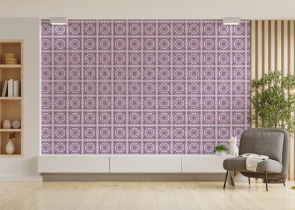 Compass Rose Tiles - Purple