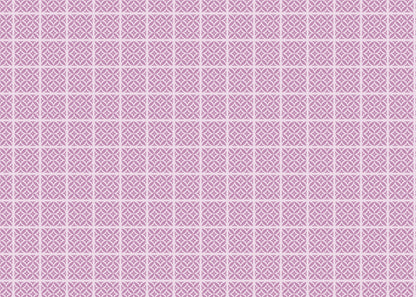 Crossed Petals Tiles - Purple