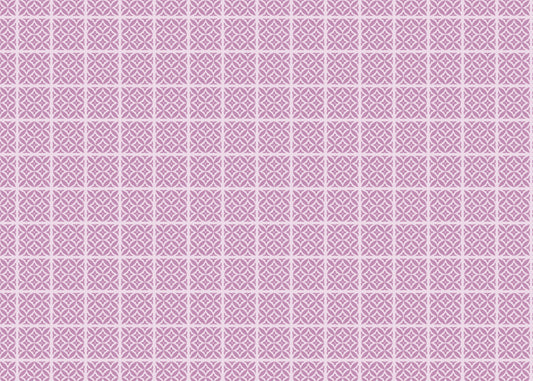 Crossed Petals Tiles - Purple