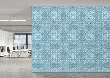 Garden Lattice Tiles - Turquoise