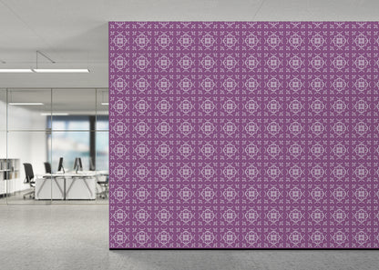 Garden Lattice Tiles - Purple