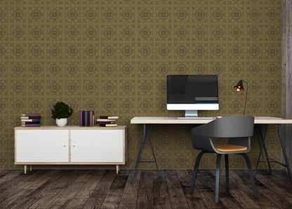 Garden Lattice Tiles - Gold