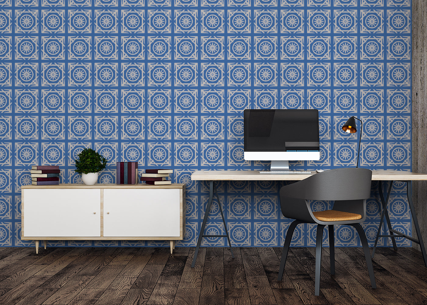Starlight Tapestry Tiles - Blue