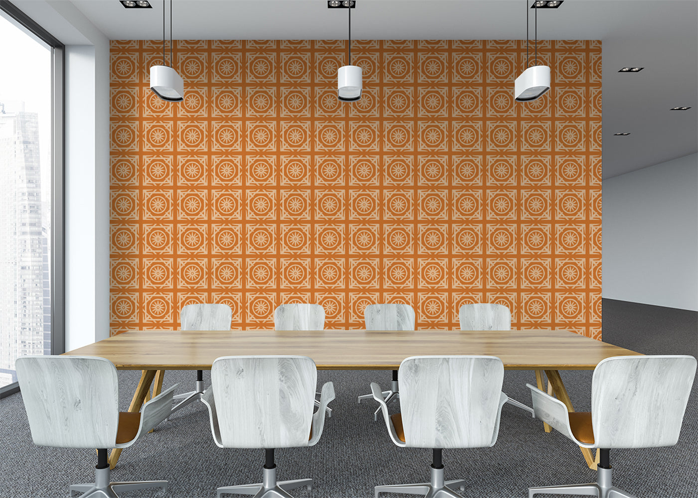 Starlight Tapestry Tiles - Orange