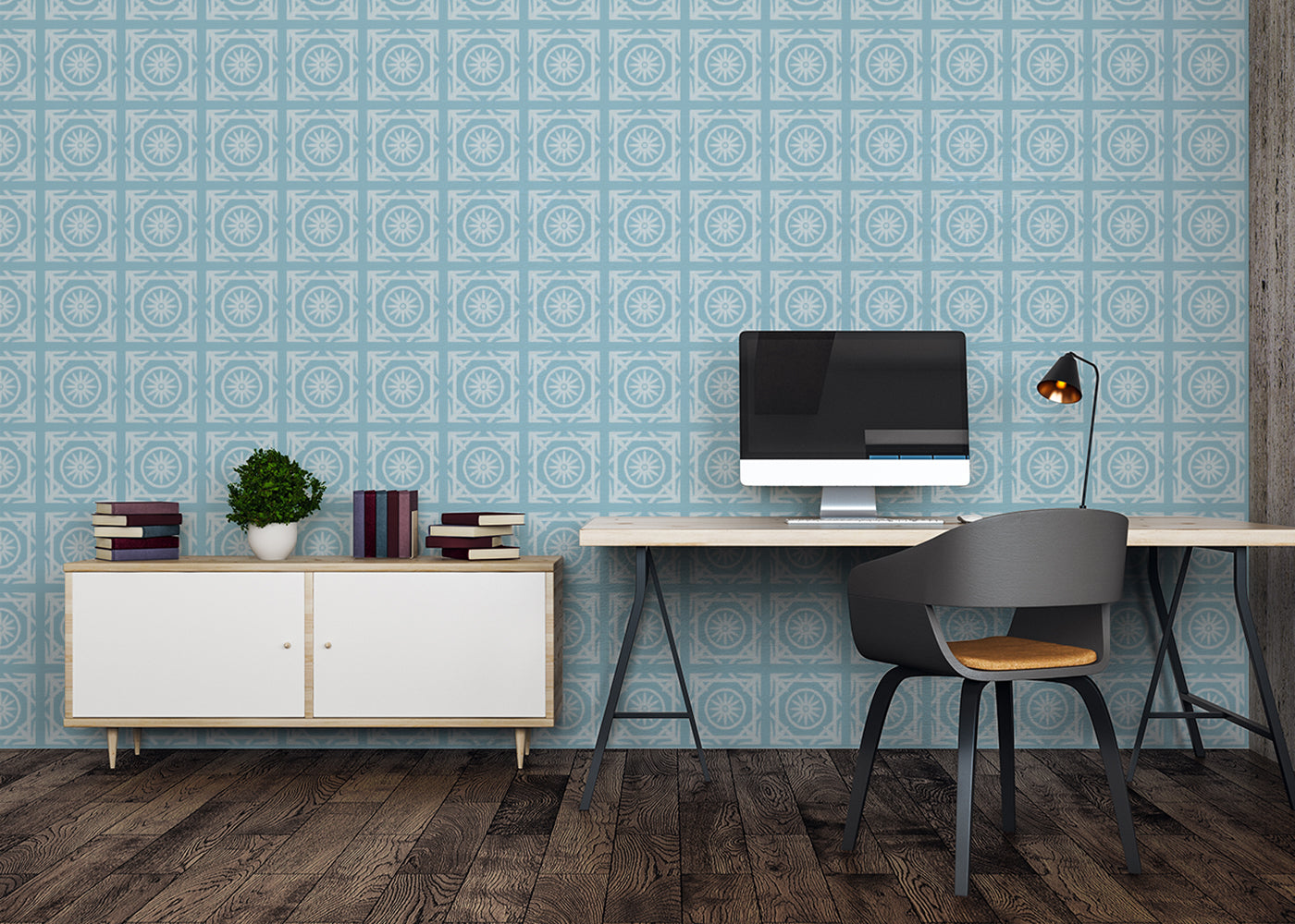 Starlight Tapestry Tiles - Turquoise