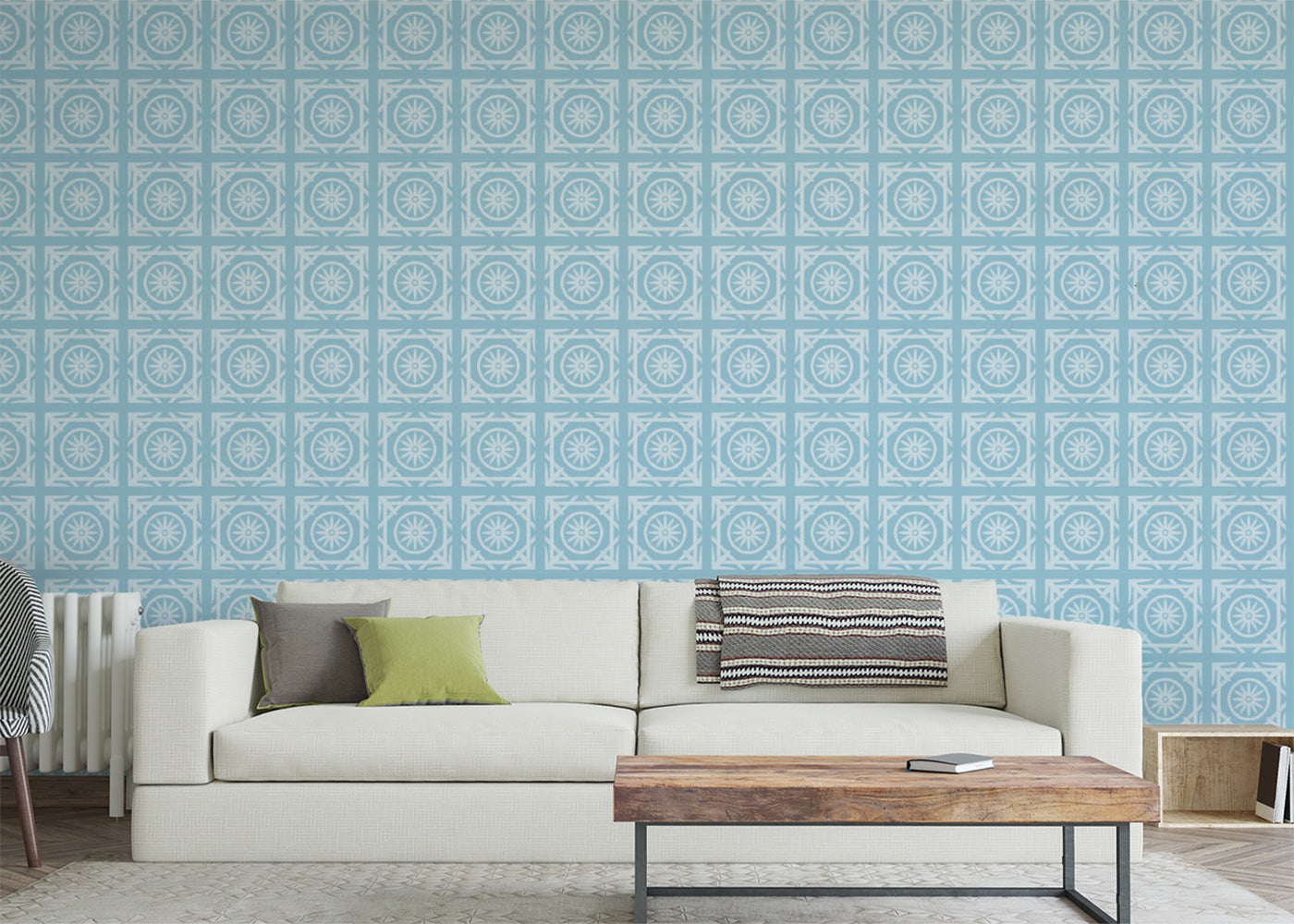 Starlight Tapestry Tiles - Turquoise