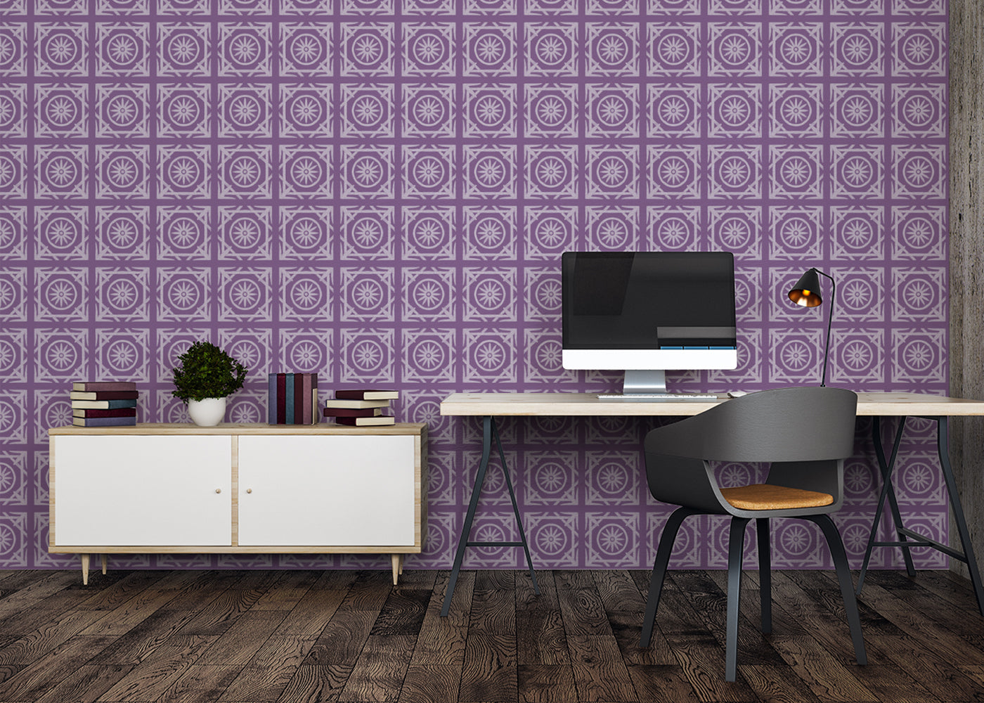 Starlight Tapestry Tiles - Purple