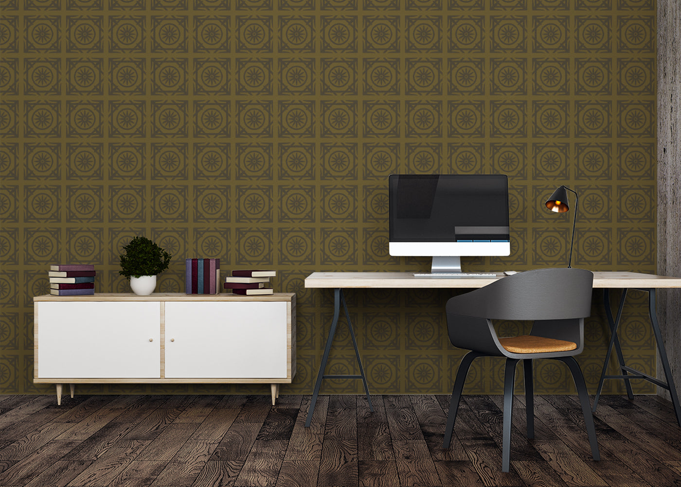 Starlight Tapestry Tiles - Gold