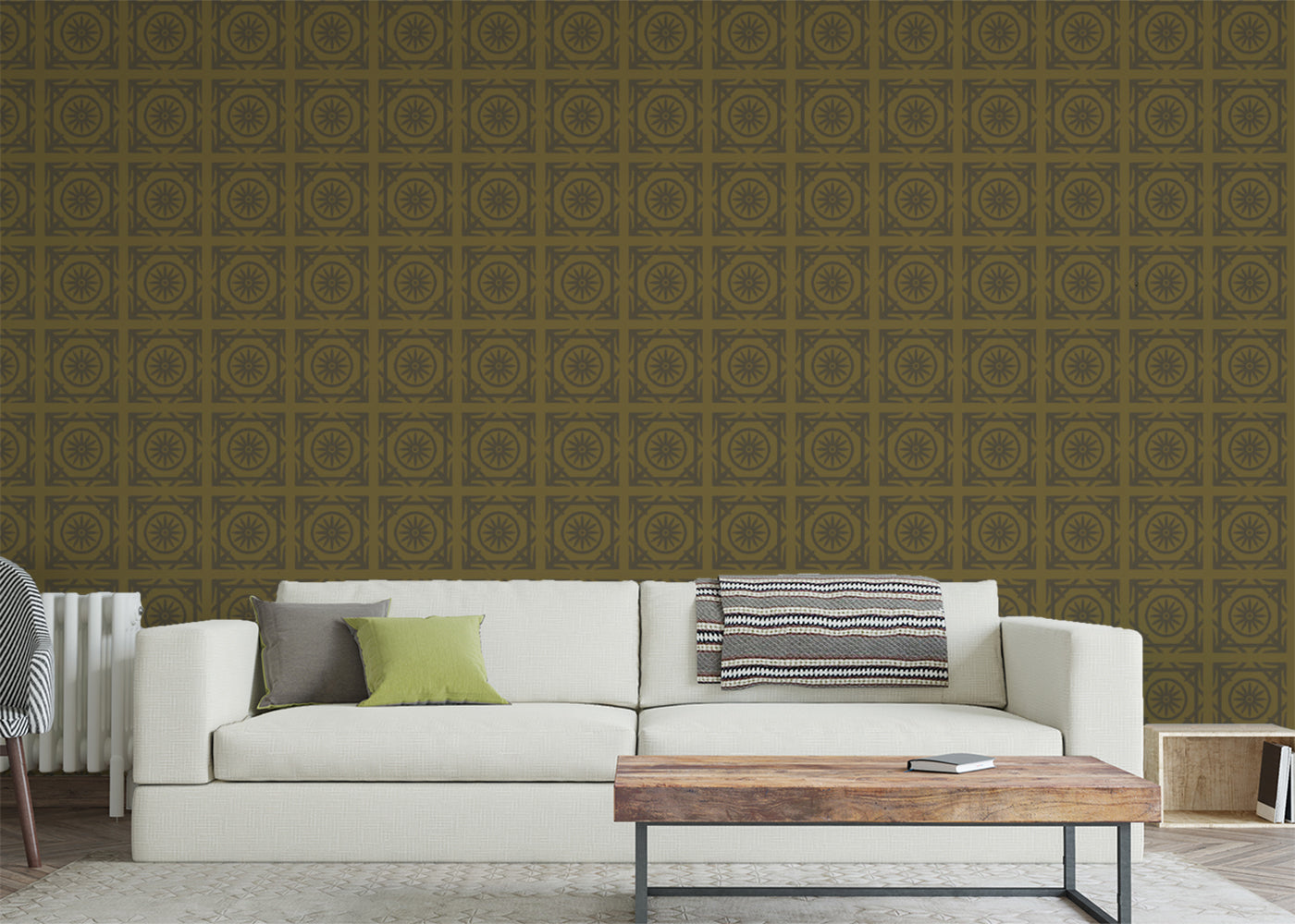 Starlight Tapestry Tiles - Gold