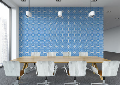 Celestial Ripples Tiles - Blue