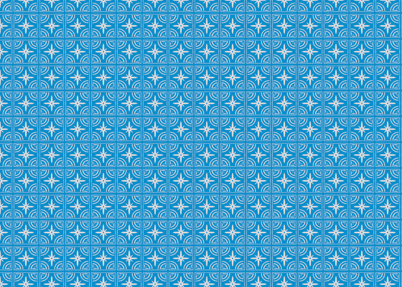 Celestial Ripples Tiles - Blue - Sample