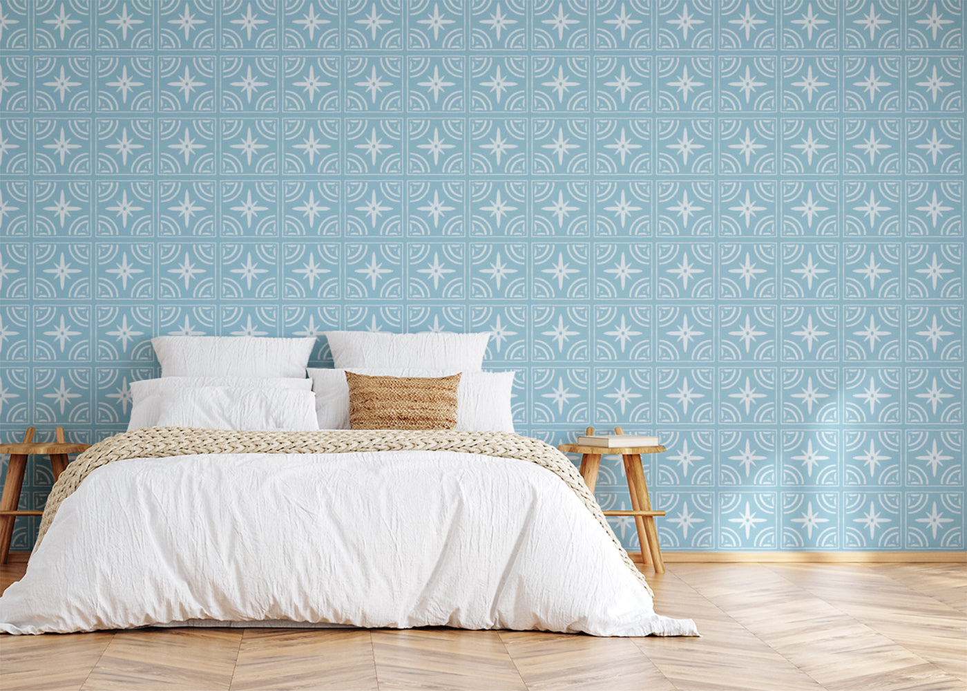 Celestial Ripples Tiles - Turquoise