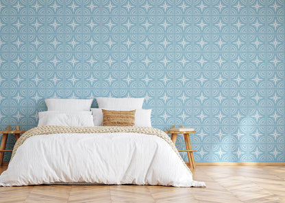 Celestial Ripples Tiles - Turquoise