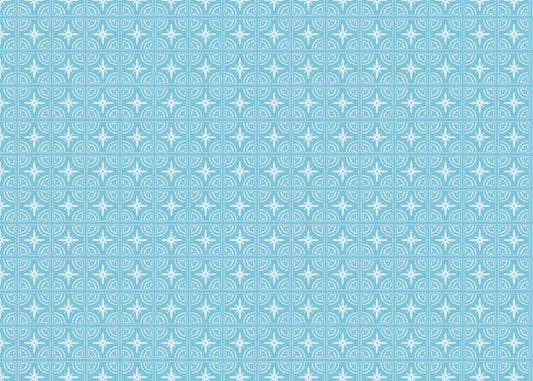 Celestial Ripples Tiles - Turquoise